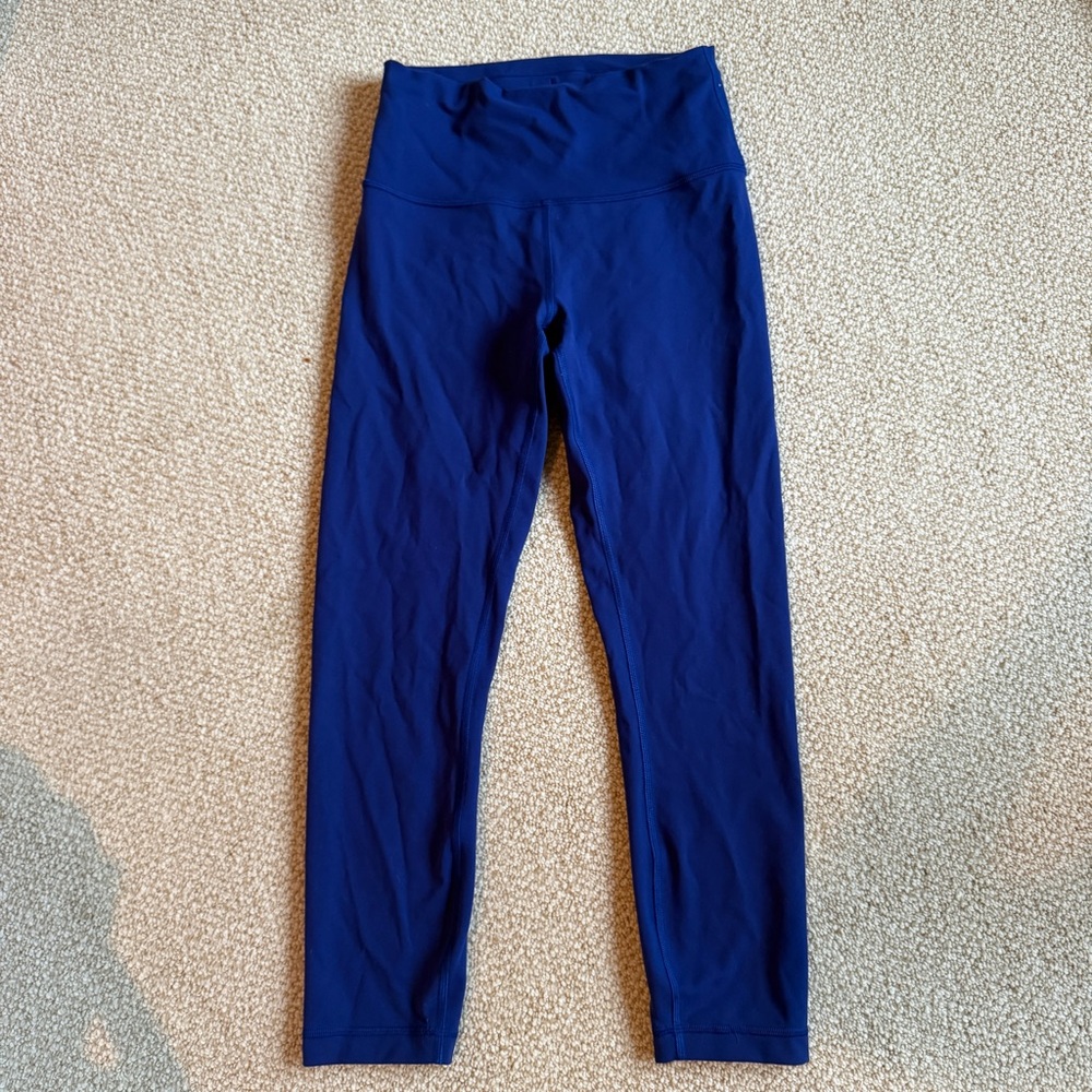 Lululemon Wunder Train High-Rise Legging Blue - Picture 2 of 3